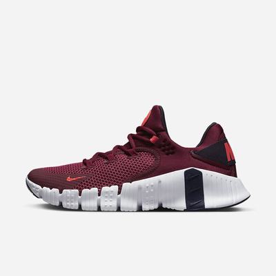 Nike Free Metcon 4 Férfi Edzőcipő Piros Lila Világos Piros | NI8314-G85