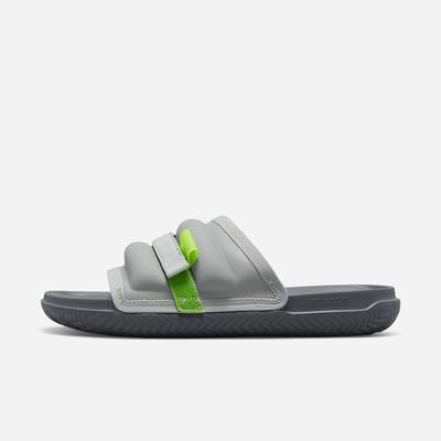 Nike Jordan Super Play Férfi Papucs Titán Szürke Zöld | NI6082-M70