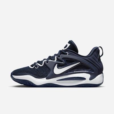 Nike KD15 (Team) Férfi Kosárlabda Cipő Sötétkék Fehér | NI3602-Z90