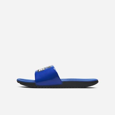Nike Kawa Gyerek Papucs Királykék Fekete Fehér | NI3147-P52