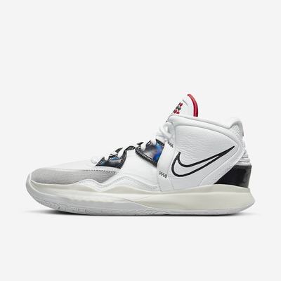Nike Kyrie Infinity Női Kosárlabda Cipő Fehér Piros Fekete | NI1530-Y19