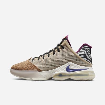 Nike LeBron 19 Low Női Kosárlabda Cipő Barna Fekete | NI8235-H14