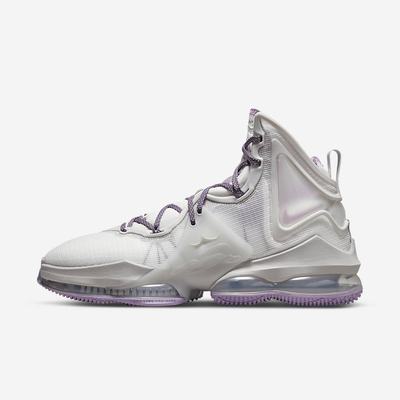 Nike LeBron 19 Női Kosárlabda Cipő Bézs Lila | NI2945-V08