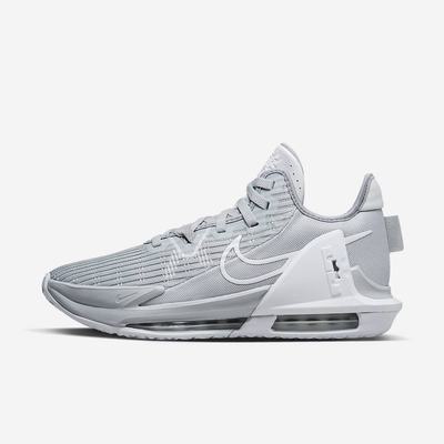 Nike LeBron Witness 6 (Team) Férfi Kosárlabda Cipő Szürke Szürke Fehér | NI3720-P50