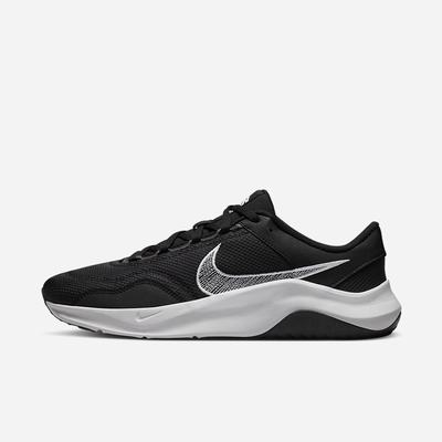 Nike Legend Essential 3 Next Nature Férfi Edzőcipő Fekete Szürke Fehér | NI2368-R61