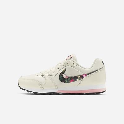Nike MD Runner 2 Vintage Floral Gyerek Utcai Cipő Fehér Rózsaszín Fehér Fekete | NI7365-D08