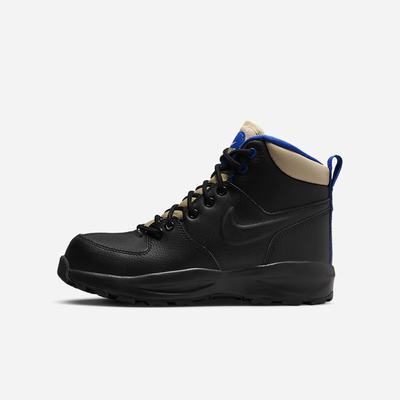 Nike Manoa LTR Gyerek Bakancs Fekete Királykék Fekete | NI3291-U38