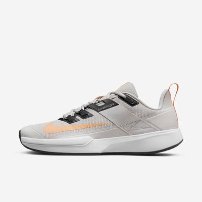 Nike NikeCourt Vapor Lite Hard Court Férfi Teniszcipő Világos Szürke Sötétszürke Fehér Krém | NI4531-H79