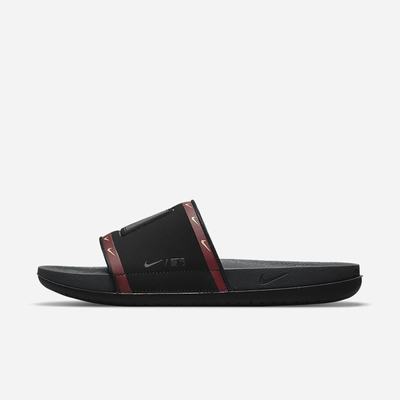Nike Offcourt (MLB Arizona Diamondbacks) Férfi Papucs Fekete Piros Arany Sötétszürke | NI7850-Y51