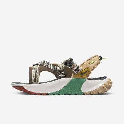 Nike Oneonta Férfi Szandál Barna Zöld Fekete | NI5129-P23