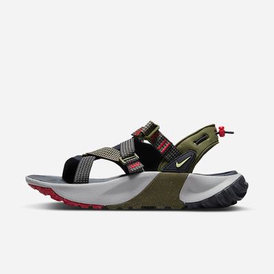 Nike Oneonta Férfi Szandál Zöld Obszidián Szürke | NI4378-Z24
