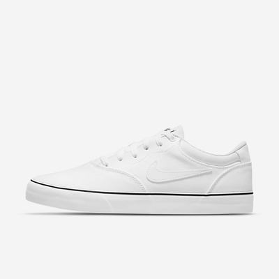 Nike SB Chron 2 Canvas Férfi Deszkás Cipő Fehér | NI3458-T03
