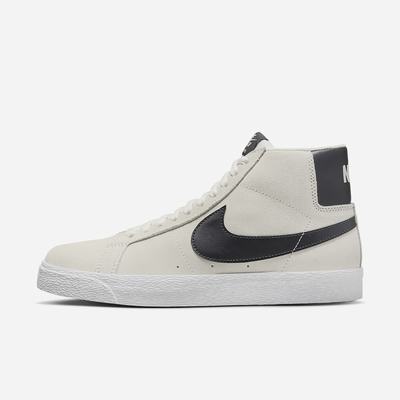 Nike SB Zoom Blazer Mid Női Utcai Cipő Bézs Fehér Lila | NI1673-D40