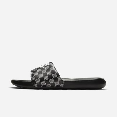 Nike Victori One Férfi Papucs Fekete Fehér | NI2586-G86
