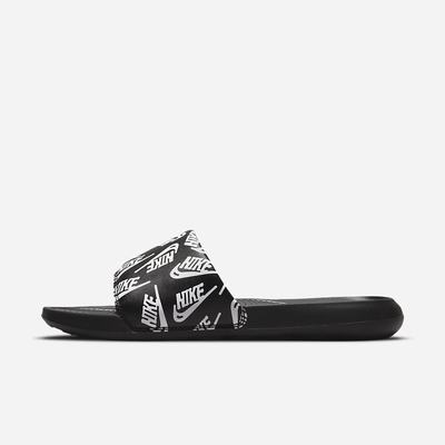 Nike Victori One Férfi Papucs Fekete Fehér | NI8627-N39