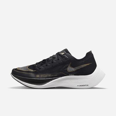 Nike ZoomX Vaporfly NEXT% 2 Férfi Futócipő Fekete Metal Arany Fehér | NI3452-L07