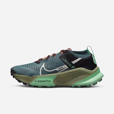 Nike ZoomX Zegama Női Futócipő Fekete Zöld | NI4926-Z03
